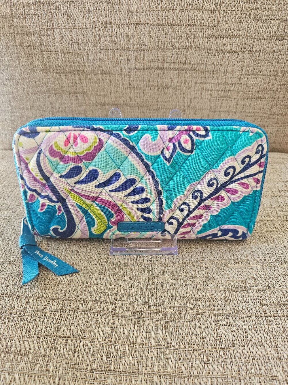 Vera Bradley Waikiki Paisley Zip Around
